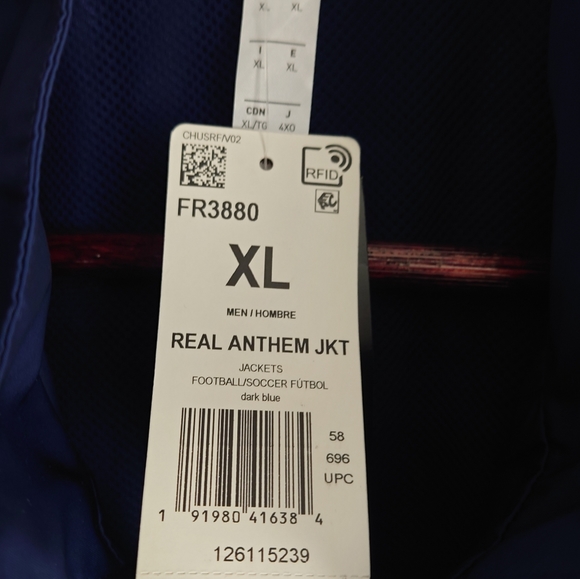 Adidas Real Madrid Anthem Jacket - Picture 2 of 6